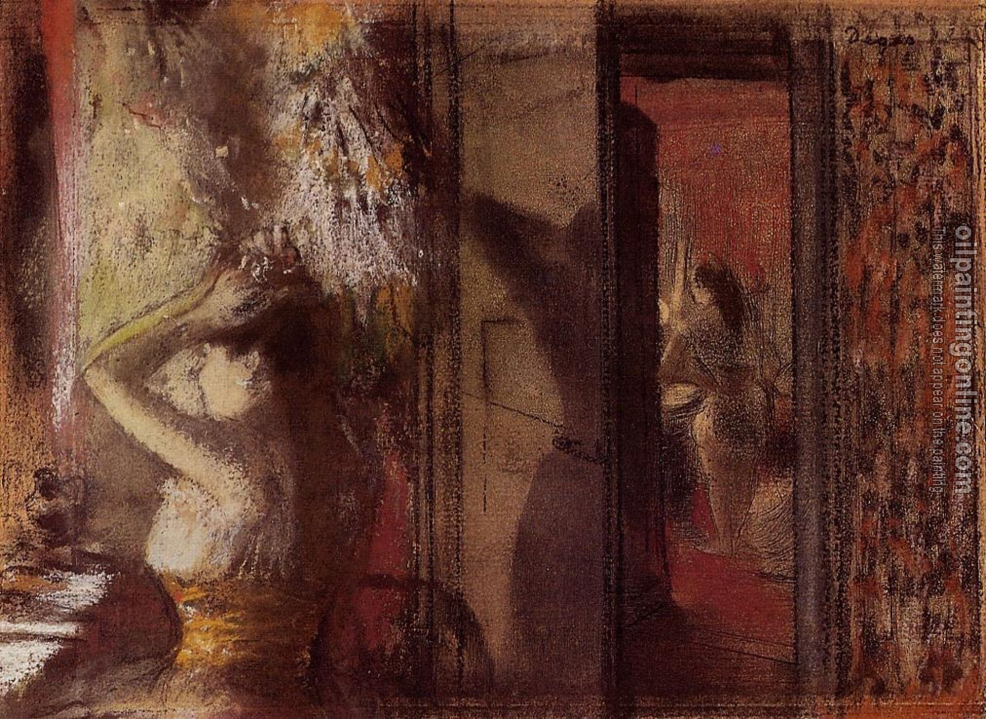 Degas, Edgar - The Actresses Dressing Room
